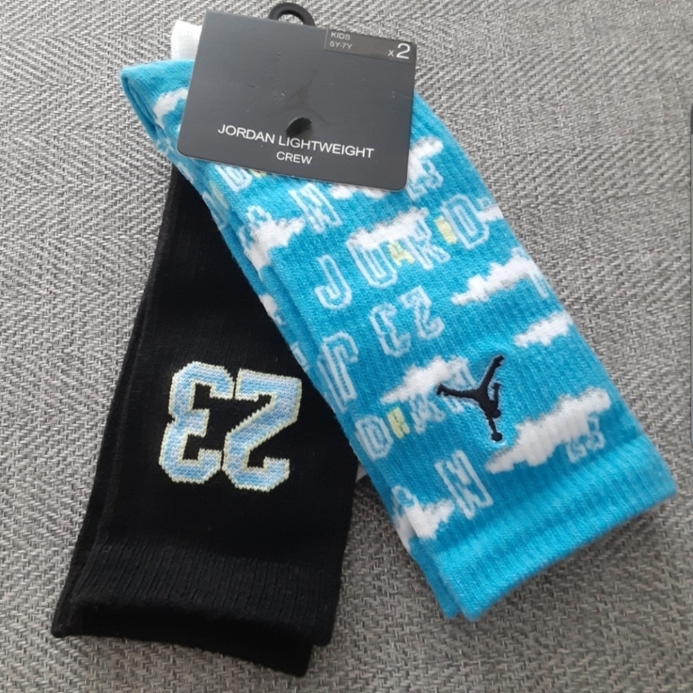 Jordan Lightweight Crew Kids Socks ( 2pk  )